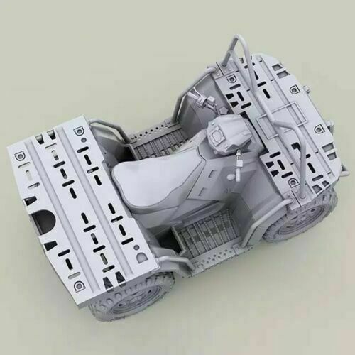 1/35 Harzfigur Modellbausatz US Militär ATV Polaris Quadrobike unlackiert - Bild 2 von 12