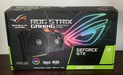 NEW ASUS GeForce GTX 1650 4GB GDDR6 Graphics Card (ROG-STRIX-GTX1650S-A4G-GAMING