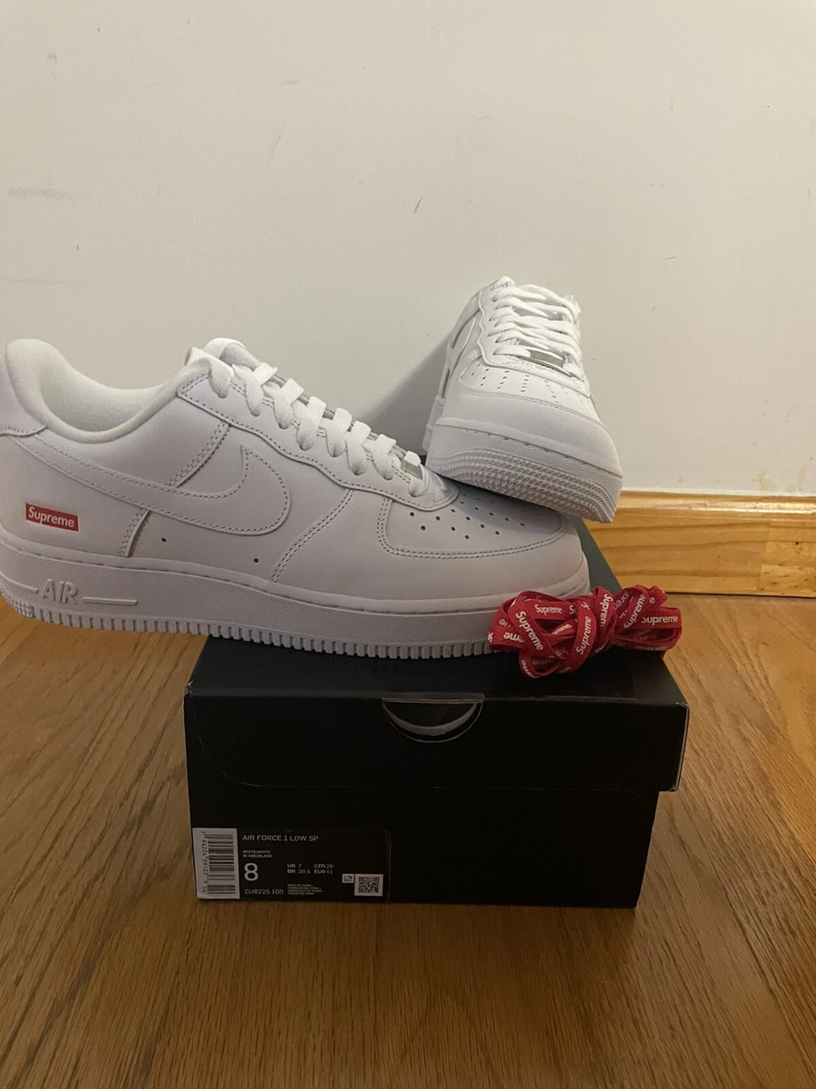 Nike Air Force 1 Low Supreme White, CU9225-100