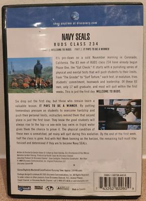 Discovery The Original Survival Series Navy Seals Buds Class 234