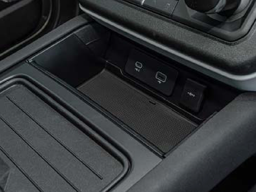 Land Rover Defender Center Console Stowage Storage Bin Box Tray Liner Mat 2021 ~ - Picture 4 of 4