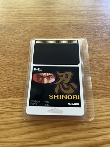Shinobi JPN PC Engine SuperGrafx Turbo Duo GT Sega Arcade Classic! - Picture 9 of 21