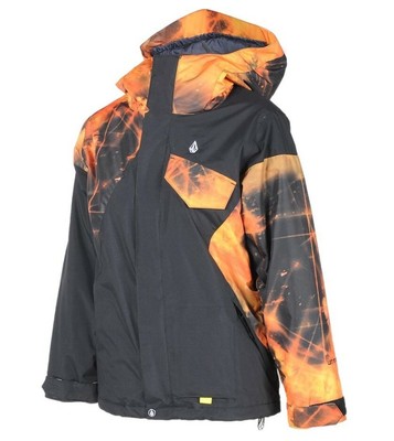 volcom orange jacket