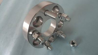 2 BILLET WHEEL SPACERS ADAPTERS 5X4.5'' OR 5X114.3MM 2'' OR 50MM THICK 70.5MM CB
