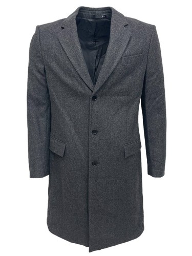 AURALEE Heavy Melton Wool Gray Duffel Coat Size 4 Authentice | eBay