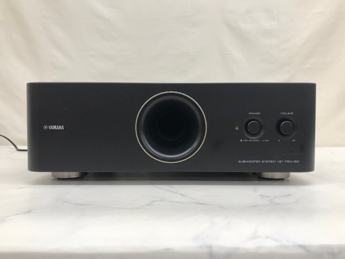 Yamaha YST-FSW150 Powered Subwoofer space-saving Confirmed Yamaha YST-FSW150 Powered Subwoofer space-saving Confirmed