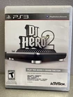 DJ Hero 2 PS3 Game Only Very Good  Complete Ships Fast