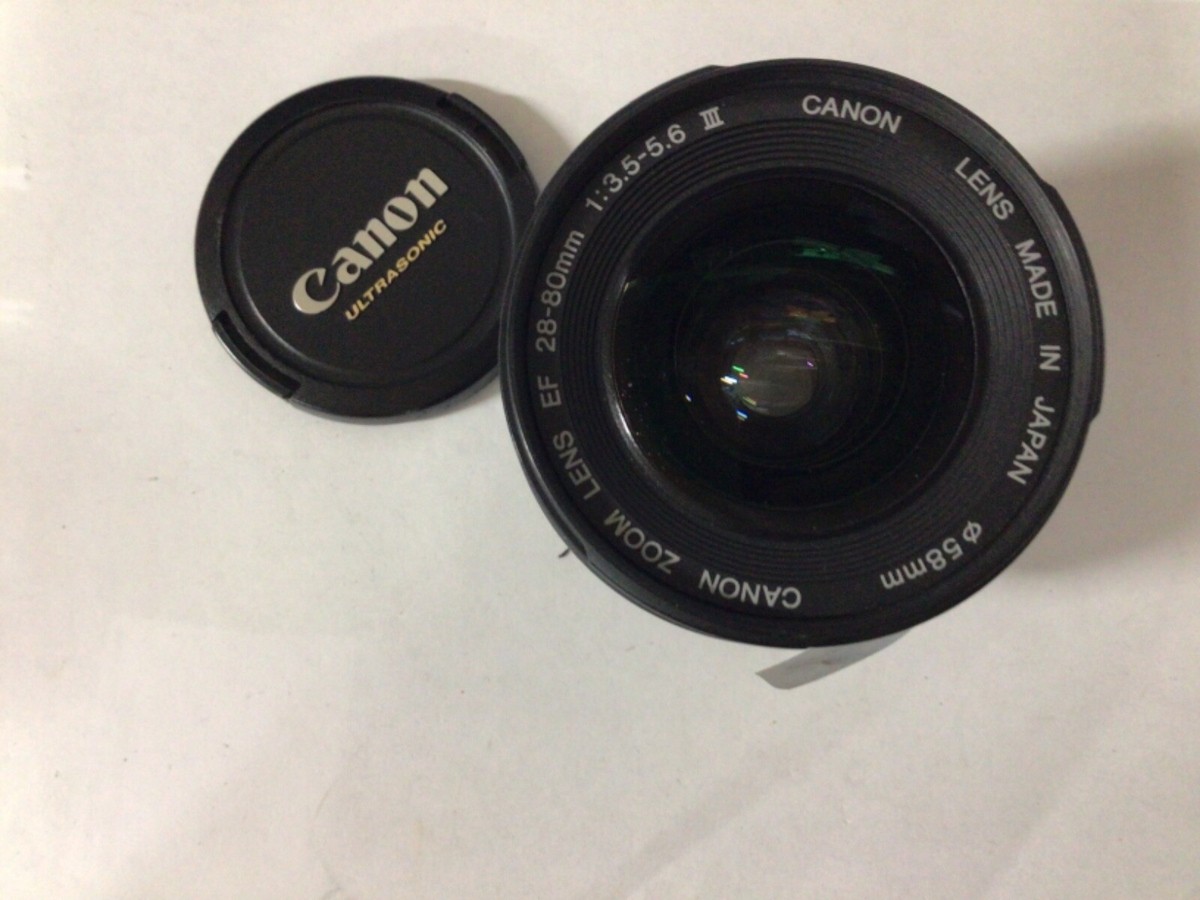 Canon EF Ultrasonic Zoom Lens 28-80mm 1:3.5-5.6 III | eBay