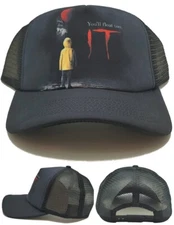 IT Movie New Balloon Pennywise the Clown Mesh Trucker Black Era Snapback Hat Cap