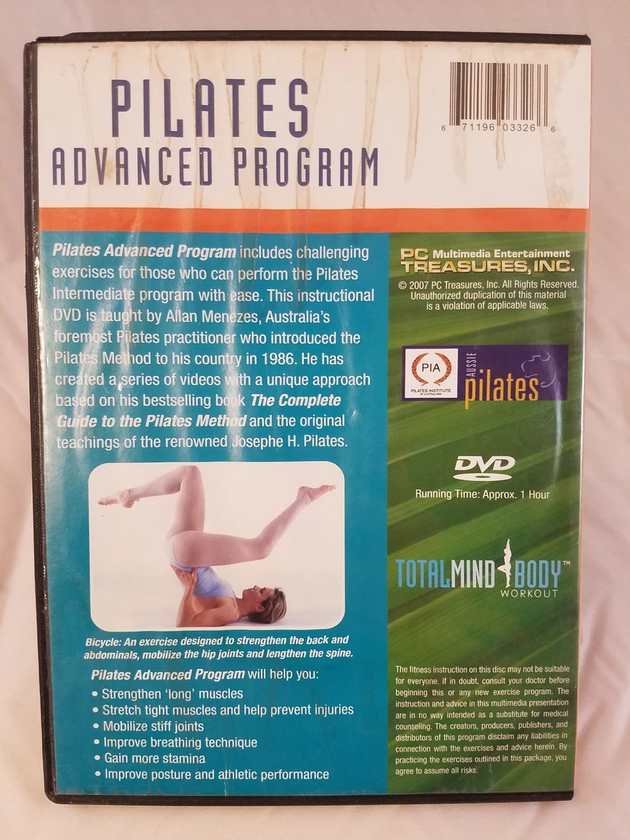 Pilates Advanced Program (DVD) Australian Instructor, Workout Routines