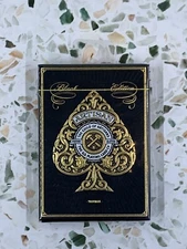 Black Edition Artisans Standard Deck Playing Cards Theory11 2019 Seal