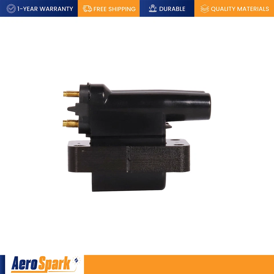 3X Ignition Coil & 6X Platinum Spark Plug for 95-96 Mitsubishi Montero V6 3.0L - Image 4 of 4