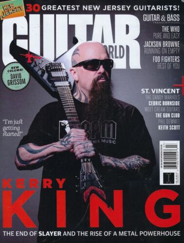 Guitar World Magazine lipiec 2024 Kerry King - Zdjęcie 1 z 1