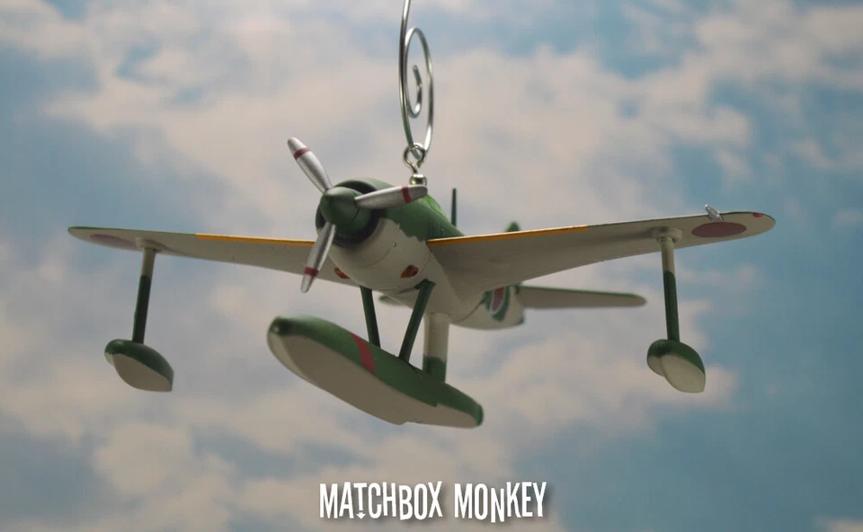 Imperial Japanese Navy Kawanishi N1K1 Kyofu Rex Custom Christmas Ornament IJN - Image 4 of 4