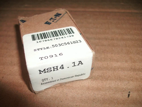 EATON CUTLER HAMMER MSH4.1A 503C561G23 THERMAL OVERLOAD HEATER