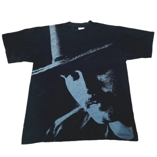 Tim McGraw All Over Front Face Head Graphic Print Concert T- 1990s vintage concert t-shirt, vintage, size XL, single stitch, B+ condition