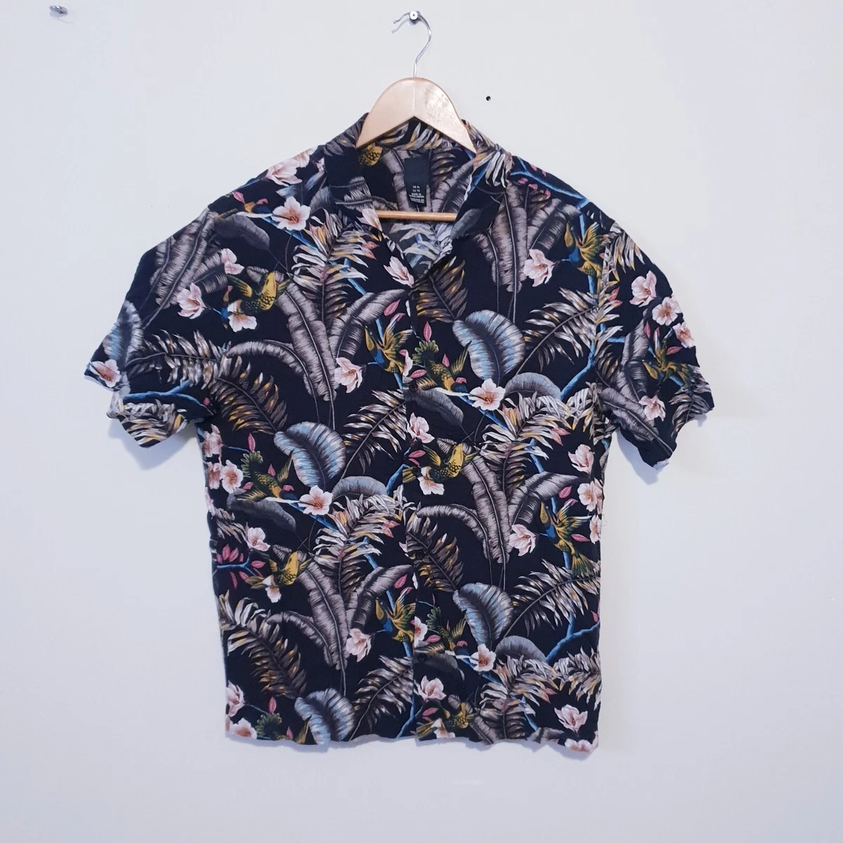 H&m hawaiian shirt mens outlet