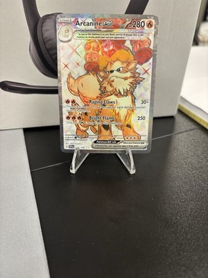 Arcanine ex - 224/198 - Ultra Rare - Pokemon Scarlet & Violet