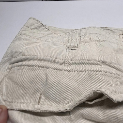 Polo Jeans Co Ralph Lauren Beige Utility Cargo Shorts 36 Pockets Workwear - Picture 9 of 11