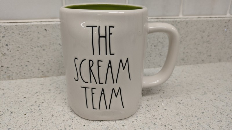 Rae Dunn Disney Pixar THE SCREAM TEAM Mike Wazowski James P Sullivan