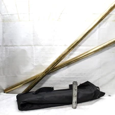 Original X Stage Lite Gold POLE SET ONLY NO STAGE See Pictures For Measurments