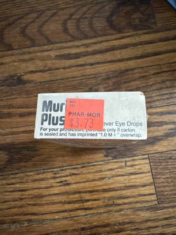 Gotas para los ojos Murine Plus Natural Tears Formula 1994 de colección 1 oz Foto 3 de 3