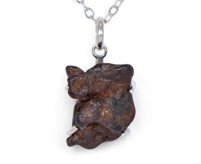 SERICHO Pallasite Meteorite Beautiful Silver Pendant  - TOP METEORITE Jewelry