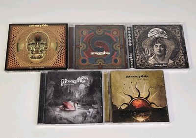 READ Amorphis 5-CD Lot Queen of Time Red Cloud Circle Silent Waters Eclipse
