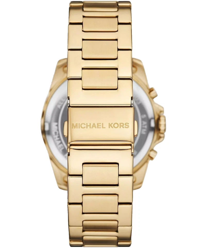 RELOJ MUJER MICHAEL KORS ALEK CRONÓGRAFO MK7506 ESFERA NEGRA PULSERA 44 MM Foto 3 de 4
