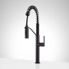 Signature Hardware 484057 Eiler 1.8 GPM Single Handle Deck Mounted Pre-Rinse