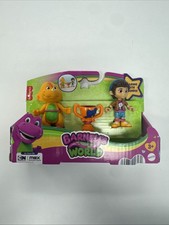 NEW Fisher Price Barney's World Barney s Friend Mel Billy Dino Figure Set Of 3