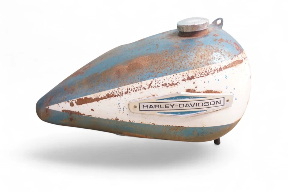 Harley-Cabeza de pala Panhead 1967 FL Flh Duo Electra Glide *2897 tanque de gasolina bonito  Foto 2 de 4