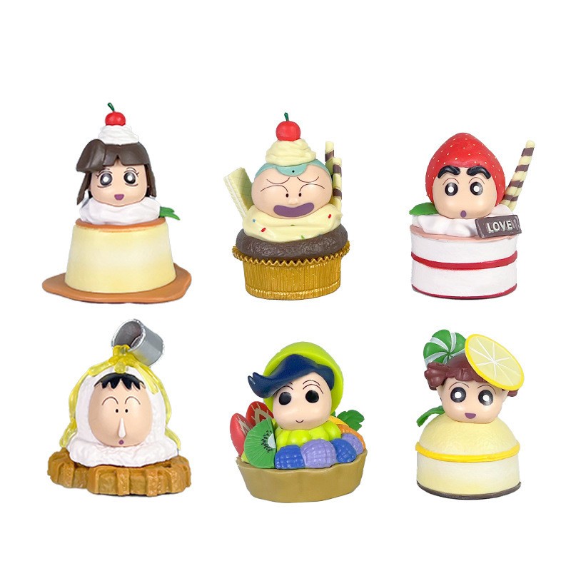 Lindo Crayón Shin Chan Kazama Masao Boochan Postre Serie Modelo Para Fans Y