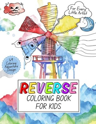 Reverse Coloring Book for Kids: Fun and Engaging Activity Book for Ages 4-8 | Ad