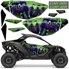 Can-am Maverick R XRS 2UP UTV Decals Stickers Set Graphics Kit