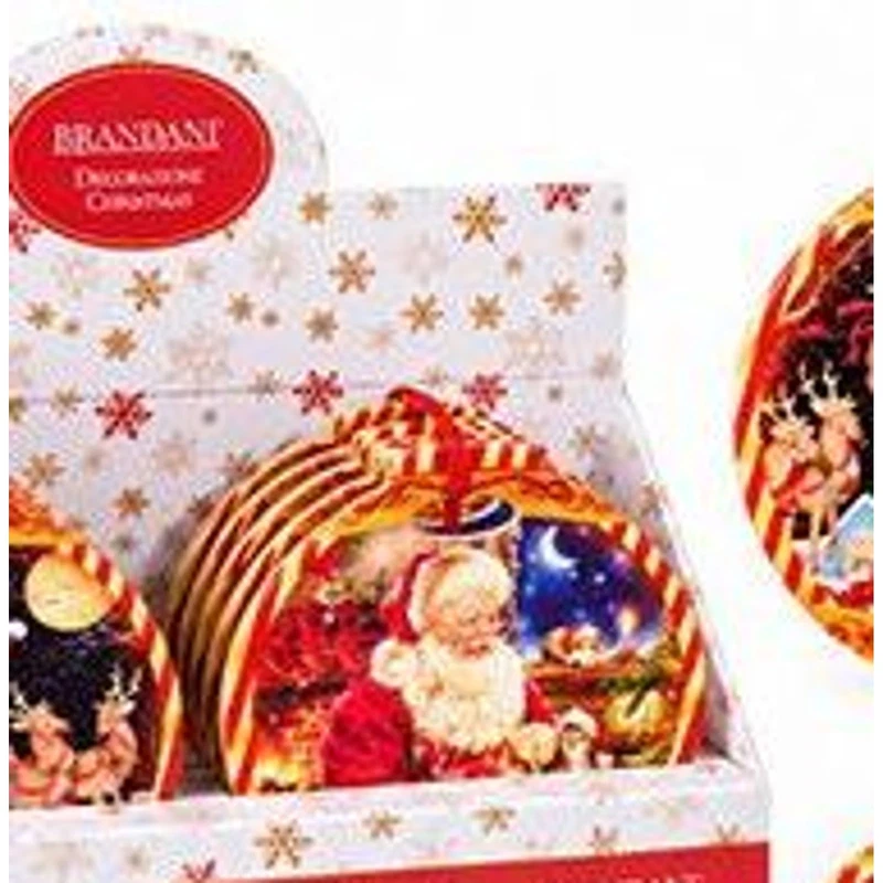 Sottopentola Natale Christmas Ceramica Sughero BRANDANI 20x21cm Decori Assortiti, fotografia 8 di 9