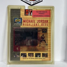 1997 Upper Deck Diamond Vision MICHAEL JORDAN Highlight Reel #4 Taking the 5th