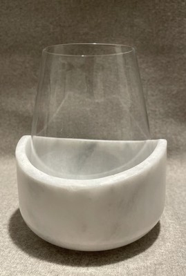 Gusto-Nostro Wine Glass Marble Chiller Riedel Wine Tumbler Stemless GlassSCRATCH