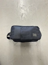 YOSHIDA PORTER TIME POUCH 655-17877 Black Toiletry Travel Make Up Pencil Bag