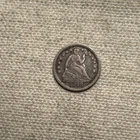 1848 H10c Seated Liberty Silver Half Dime - Original XF - QA