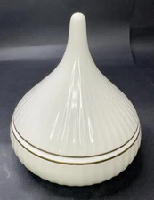 Vintage Jonal Bone China Covered Dish/Bowl Hershey Kiss  Made In Japan Trinket