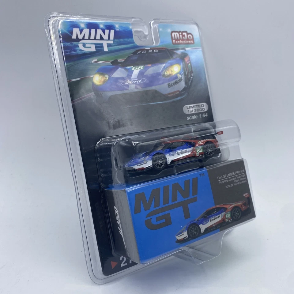 1/64 MINI GT FORD GT LMGTE PRO #68 2016 24H LE MANS CLASS WINNER GANASSI TEAM - Image 4 of 4