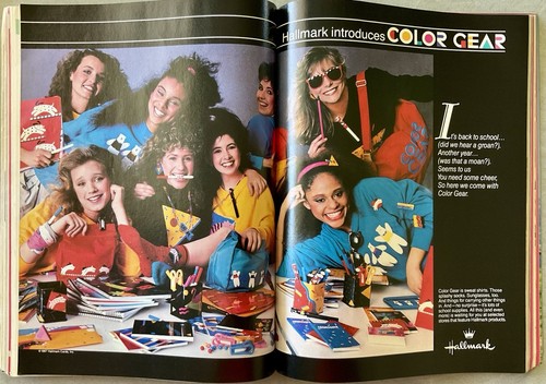 MADEMOISELLE Magazine VTG Fall Fashion Issue - September 1987 w/ Sandy Zatezalo - Picture 4 of 13