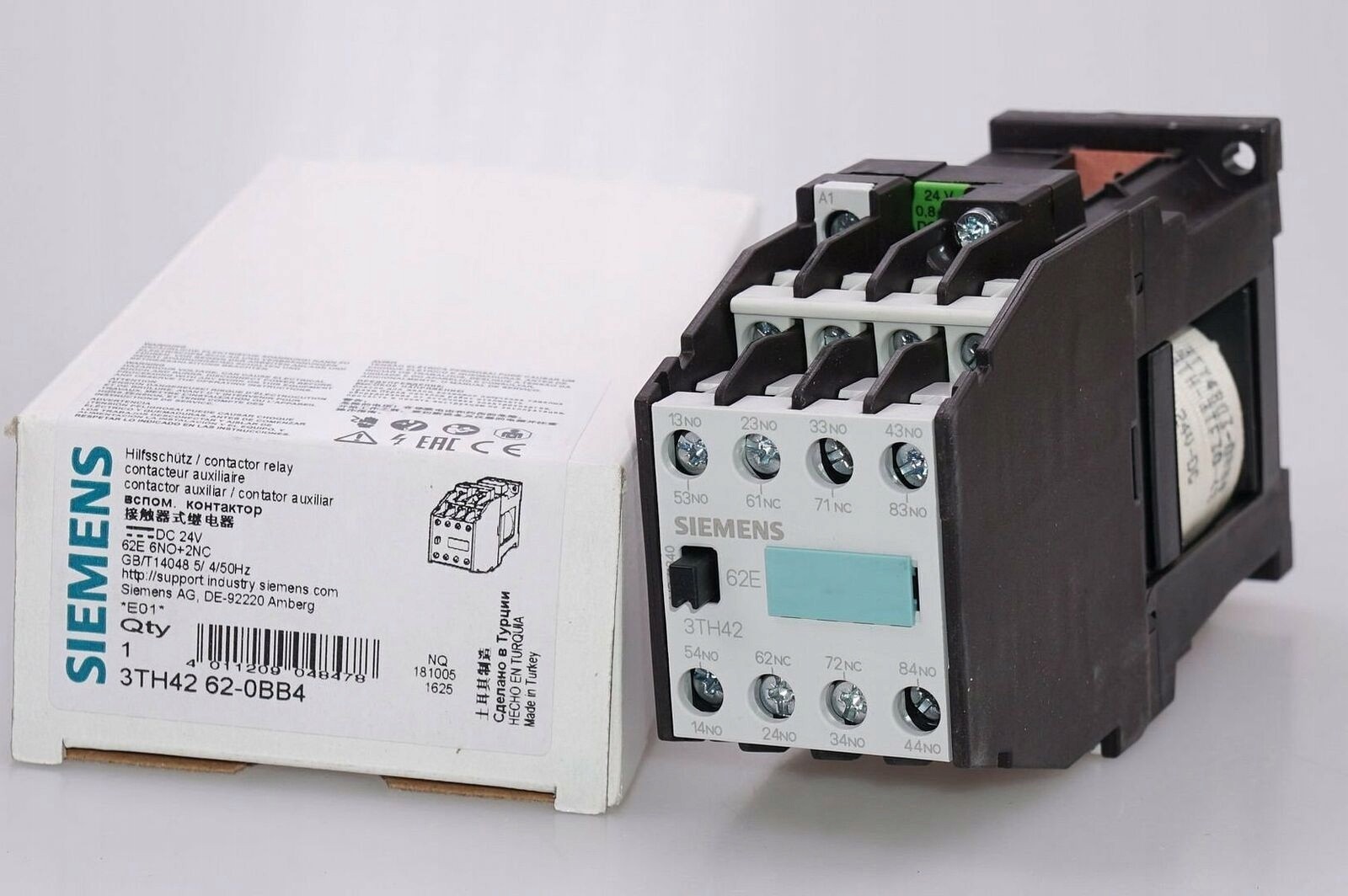 Siemens 3TH4262-0BB4 Auxiliary Contactor