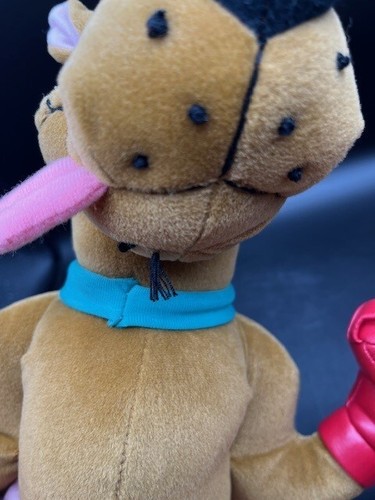 Scooby Doo Rocky Apollo Creed Boxer Glove Plush Stuffed Animal Toy 12" Retired - Picture 11 of 12