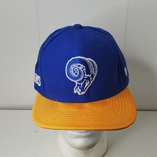 Los Angeles Rams Hat Cap New Era 9fifty Snapback Alternate Logo Laser St Louis