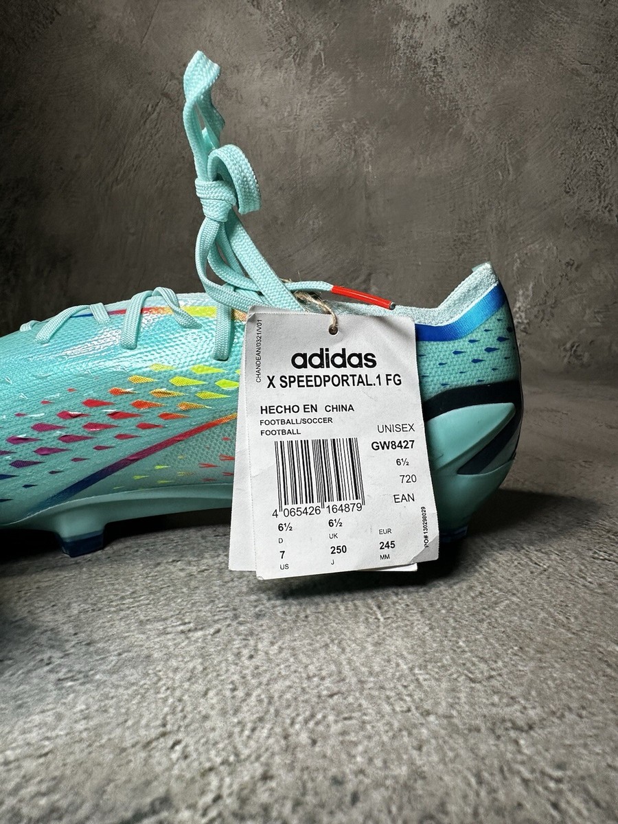 adidas X Speedportal.1 FG Al Rihla Pack Clear Aqua GW8427
