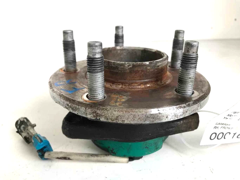 1997 - 2005 PONTIAC GRAND PRIX cubo de rolamento de roda dianteira passageiro direito 3,8L usado - Imagem 3 de 4