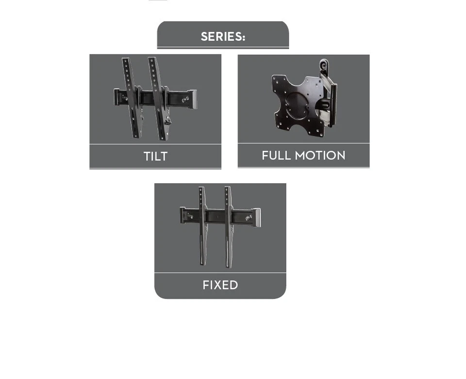 TV Wall Mount Bracket OS50T TV's up to 50 22.7kgs with Tilt - OmniMount 13"-37" - Image 4 of 4