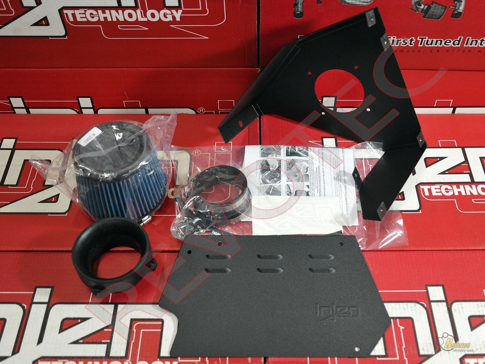 Kit de admisión de aire frío Injen SP para BMW E46 330i 330xi 330ci M54 2001-2006 negro Foto 3 de 4